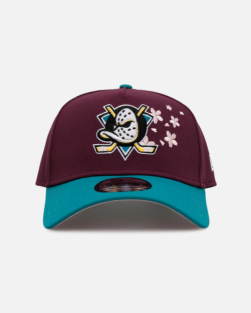 New Era Anaheim Ducks 'Cherry Blossoms' 9FORTY A-Frame Snapback Official Team Color
