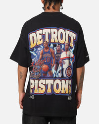 Mitchell & Ness Detroit Pistons Dennis Rodman Rookie Season T-Shirt Faded Black