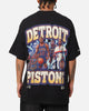 Mitchell & Ness Detroit Pistons Dennis Rodman Rookie Season T-Shirt Faded Black