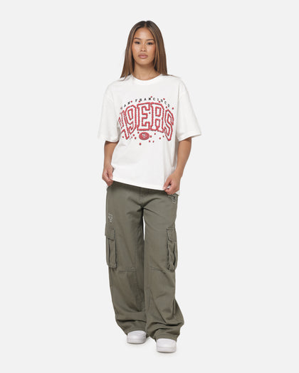 Mitchell & Ness San Francisco 49ers Star Spangled Cropped T-Shirt