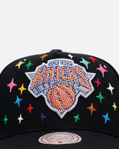 Mitchell & Ness New York Knicks 'Rhinestone Luxury' Pro Pinch Snapback Black