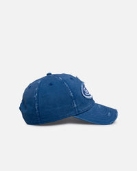 Von Dutch Distressed Dad Strapback Washed Navy