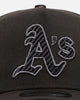 New Era Oakland Athletics 'Carbon Weave' 9FORTY A-Frame Snapback Black