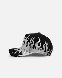 New Era Las Vegas Raiders 'Metallic Flames' 9FORTY A-Frame Snapback Black/Silver