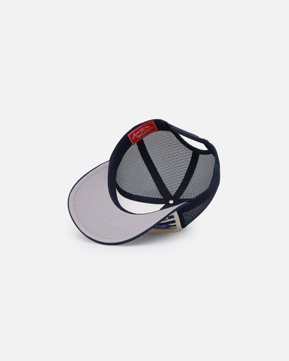 American Needle Sinclair Trucker Snapback Navy/Ivory