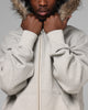 Loiter Purity Zip Hoodie Grey
