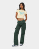 MNML Chloe Mid Rise Cargo Jeans Green