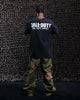 73Studio X Call Of Duty Black Ops 2 Vintage T-Shirt Black Acidwash