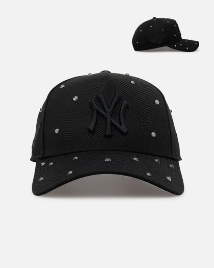 New Era New York Yankees  'Embellishment' 9FORTY A-Frame Snapback Black/Black