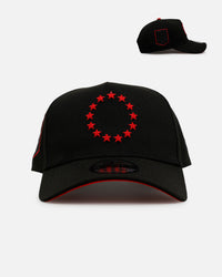 New Era Philadelphia 76ers 'Outline' 9FORTY A-Frame Snapback Black