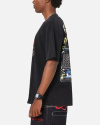 73Studio X Halo Halo 2 Disc Vintage T-Shirt Black Acidwash