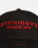 New Era Arizona Cardinals 'Upside Down Logo' 9FORTY A-Frame Snapback Black
