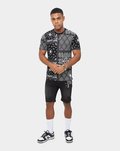Carre Bandana Ultra Classic Short Sleeve T-Shirt Black