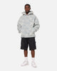 Carre Sherpa Hooded Jumper Snow Camo