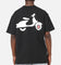 S Double Ultra Glide T-Shirt Washed Black