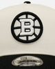 New Era Boston Bruins 'Easy Chrome Black' 9FORTY A-Frame Snapback Chrome/Black