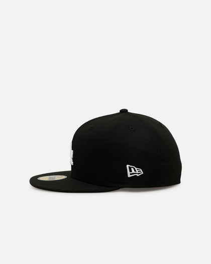New Era Los Angeles Dodgers '2025 World Series Champions' 59FIFTY Fitted Black/White