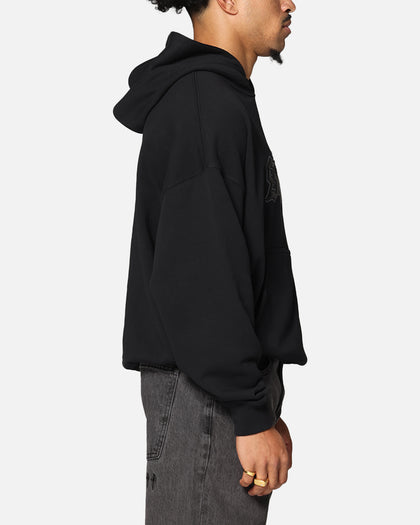 Saint Morta Cambronne Layered Boxy Hoodie Black/Black