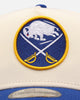 New Era Buffalo Sabres 'Team Color Visor' 9FORTY A-Frame Snapback Chrome/Official Team Color