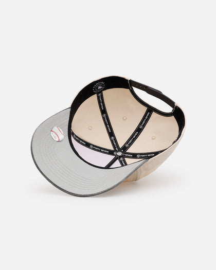 47 Brand San Francisco Giants 'Washed Black Visor' 47 Offside Snapback Natural