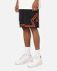 Jordan Dri-FIT Mesh Diamond Shorts Black/Orange
