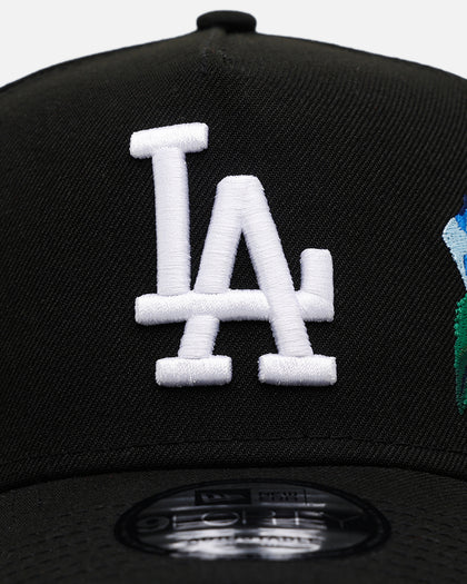 New Era Los Angeles Dodgers 'Blue Rose' 9FORTY A-Frame Snapback Black/Blue
