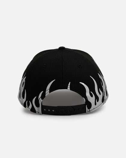 New Era Houston Astros 'Metallic Flames' 9FORTY A-Frame Snapback Black/Silver
