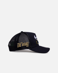 New Era North Queensland Cowboys 'NRL Vegas Round 2026' 9FORTY A-Frame Trucker Snapback Official Team Colour