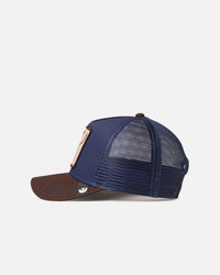 Goorin Bros Two Tone Skull Trucker Snapback Lilac