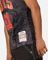 Mitchell & Ness Chicago Bulls Dennis Rodman '97-98 Year of the Dragon Swingman Jersey Black/Red