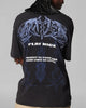 Loiter Dog Pound Vintage T-Shirt Black Acidwash