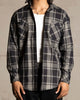 Saint Morta Mulberry Long Sleeve Flannel Shirt Khaki Green