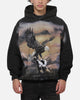 Represent Chrome Flight Hoodie Stained Black