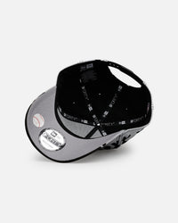 New Era Los Angeles Angels 'Metallic Flames' 9FORTY A-Frame Snapback Black/Silver
