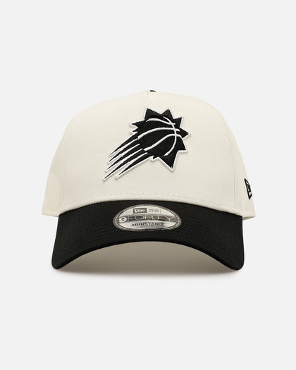 New Era Phoenix Suns 'Easy Chrome Black' 9FORTY A-Frame Snapback Chrome/Black