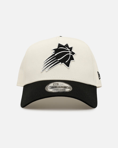 New Era Phoenix Suns 'Easy Chrome Black' 9FORTY A-Frame Snapback Chrome/Black