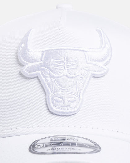 New Era Chicago Bulls 'Optic White' 9FORTY A-Frame Snapback Optic White
