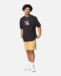 Mitchell & Ness Chicago Bulls Scottie Pippen Pre & Post Game T-Shirt Faded Black