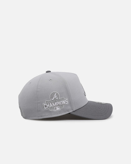 New Era Atlanta Braves 'Smoke' 9FORTY A-Frame Snapback Smoke