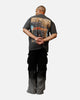 73Studio Marvel Sinister Six Sandman Heavyweight T-Shirt Black Wash