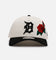New Era Detroit Tigers 'Chrome Black Roses' 9FORTY A-Frame Snapback Chrome/Black