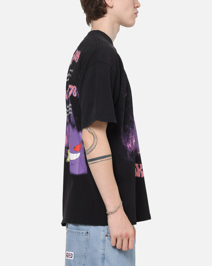 The Pokémon Collection By 73Studio Gengar Mimikyu T-Shirt Black
