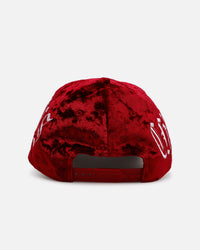 New Era Chicago Bulls 'Crushed Velvet Dreams' 9FORTY A-Frame Snapback Maroon