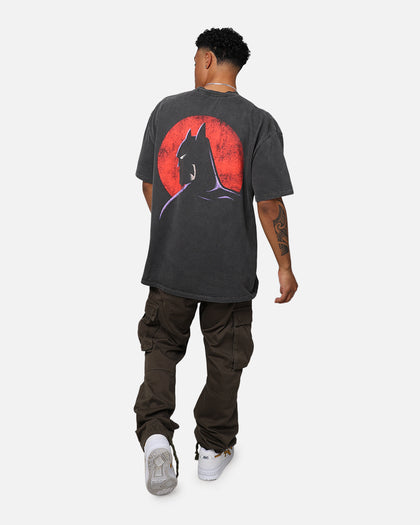 American Thrift X DC Batman The Animated Series Heavyweight Vintage T-Shirt Washed Black
