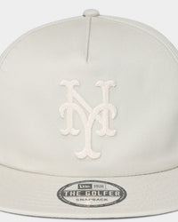 New Era New York Mets 'Chain Stitch' Old Golfer Snapback Stone
