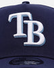 New Era Tampa Bay Rays 'On Field' 9FORTY A-Frame Snapback Official Team Color