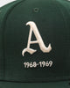 New Era Oakland Athletics 'Logo Evolution' 59FIFTY Fitted Dark Green