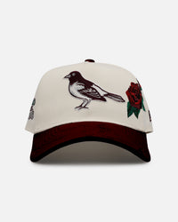 New Era Baltimore Orioles 'Velvet Roses' 9FORTY A-Frame Snapback Chrome