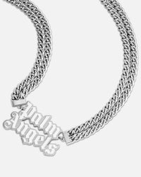 Palm Angels Sigillo Necklace Silver