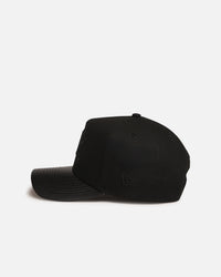 New Era Anaheim Ducks 'Canvas Leather' 9FORTY A-Frame Snapback Black